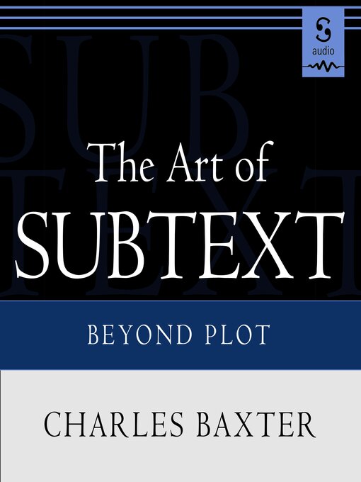 Cover image for The Art of Subtext